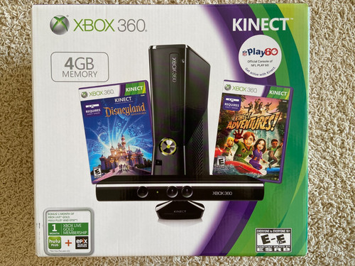 Xbox 360 4gb kinect - kinect, console