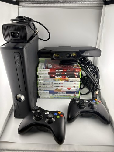 Xbox 360 slim console - xbox,