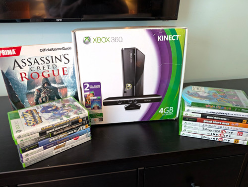 Microsoft xbox 360 4gb - xbox,